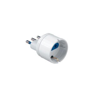 ELETTROCANALI ADATTATORE SINGOLO BIANCO